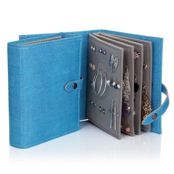 Little Book of Earrings, Blue Lizard