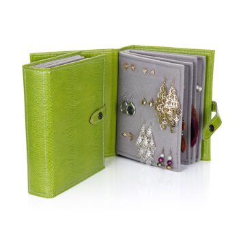 Little Book of Earrings, Lime Green